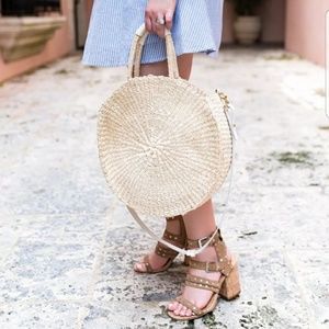 NIB Tan Effie Suede Sandal by DV
